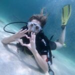 Aïcha Ben Ahmed Instagram - Merci @abyssdivecenterdje pour ce pur moment de bonheur ❤️🐠🐟🐡 #diving #djerba #tunisia #vacation #sea #naturelovers #aichabenahmed #عائشة_بن_احمد #تونس #جربة Abyss dive Center Djerba
