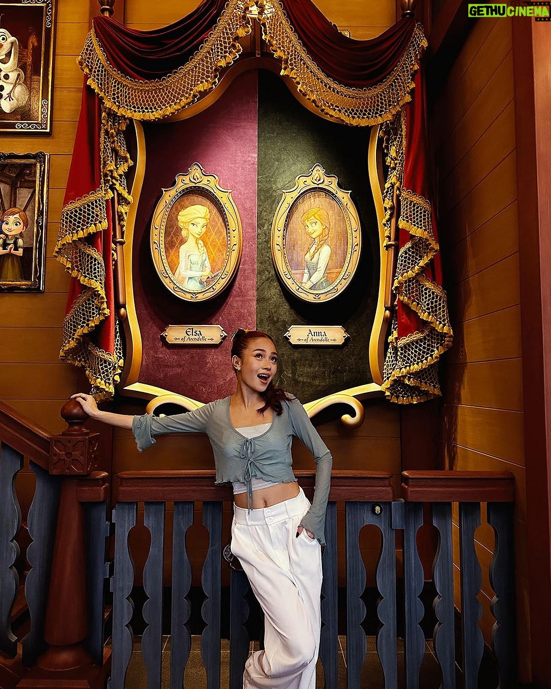 AC Bonifacio Instagram - It’s not a secret that I’m a diehard fan of Disney and especially Frozen. It was a pleasure for me to visit the #WorldOfFrozen at #HKDisneyland! 🙌🏽 And it was an absolute dream come true! My solo trip led me to appreciate the beautiful sights of the kingdom of Arendelle and even meeting beloved “Frozen” friends (I was lucky to have met Kristoff while wearing my Anna outfit)! My fave attraction would have to be Wandering Oaken’s Sliding Sleighs – you really get to see wonderful views of Arendelle and the whole World of Frozen! That’s why if you’re a Frozen fan, this place is a must! #LetItGo and plan a trip to @hkdisneyland today! Hongkong Disneyland