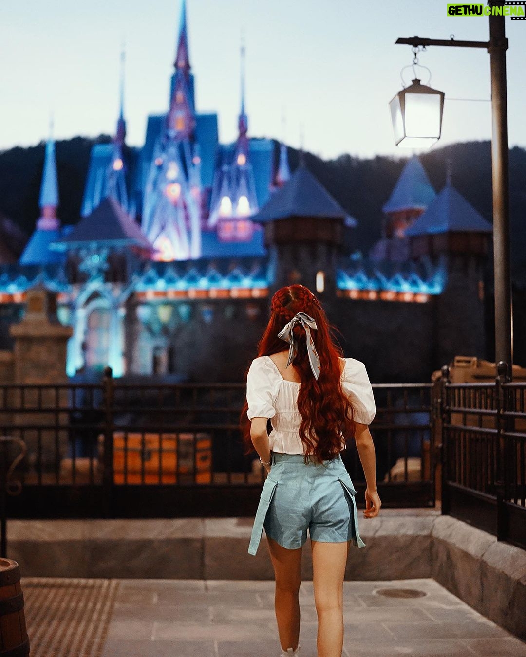 AC Bonifacio Instagram - It’s not a secret that I’m a diehard fan of Disney and especially Frozen. It was a pleasure for me to visit the #WorldOfFrozen at #HKDisneyland! 🙌🏽 And it was an absolute dream come true! My solo trip led me to appreciate the beautiful sights of the kingdom of Arendelle and even meeting beloved “Frozen” friends (I was lucky to have met Kristoff while wearing my Anna outfit)! My fave attraction would have to be Wandering Oaken’s Sliding Sleighs – you really get to see wonderful views of Arendelle and the whole World of Frozen! That’s why if you’re a Frozen fan, this place is a must! #LetItGo and plan a trip to @hkdisneyland today! Hongkong Disneyland