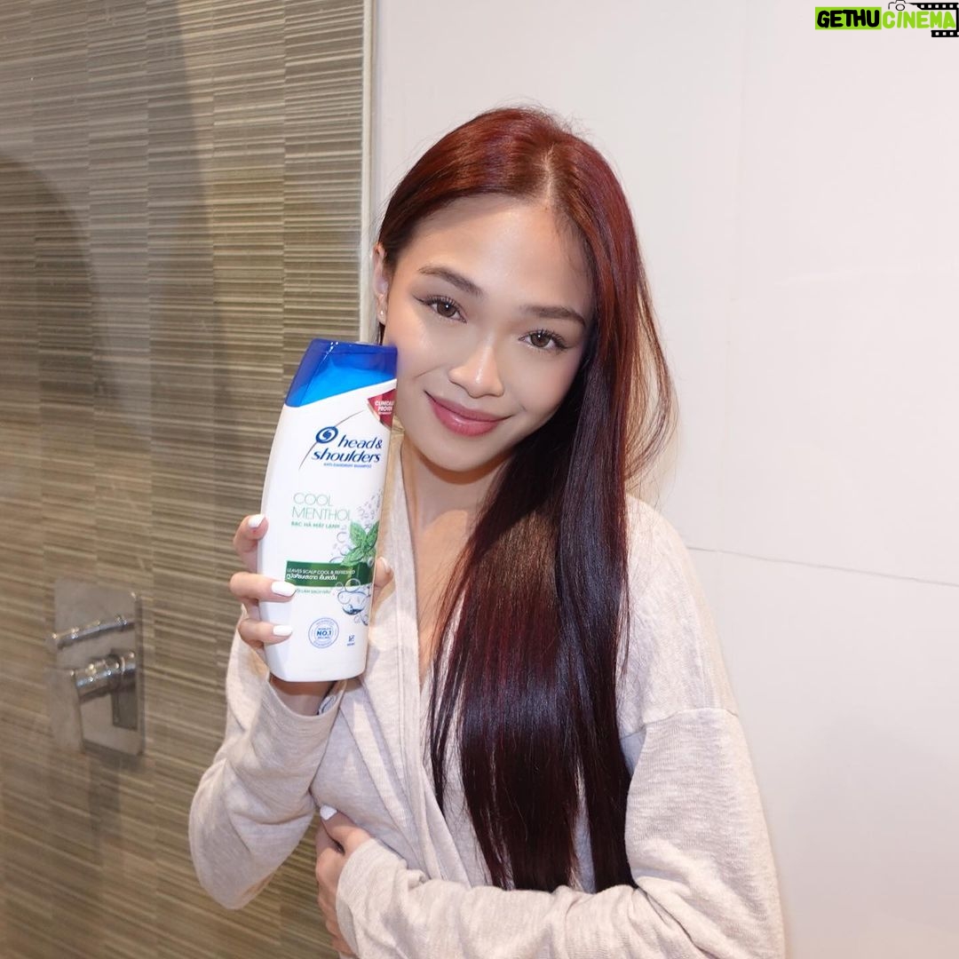 AC Bonifacio Instagram - Ang init minsan 'no? Kaya my secret to staying and feeling fresh and clean every day is Head & Shoulders! It helps protect my scalp from dandruff para #NoITCHuations even if I'm out under the sun! No sweaty and itchy feelings all day! #LetITCHGo and experience up to 100% dandruff protection with the help of Head & Shoulders! #Sponsored #PaidPartnership