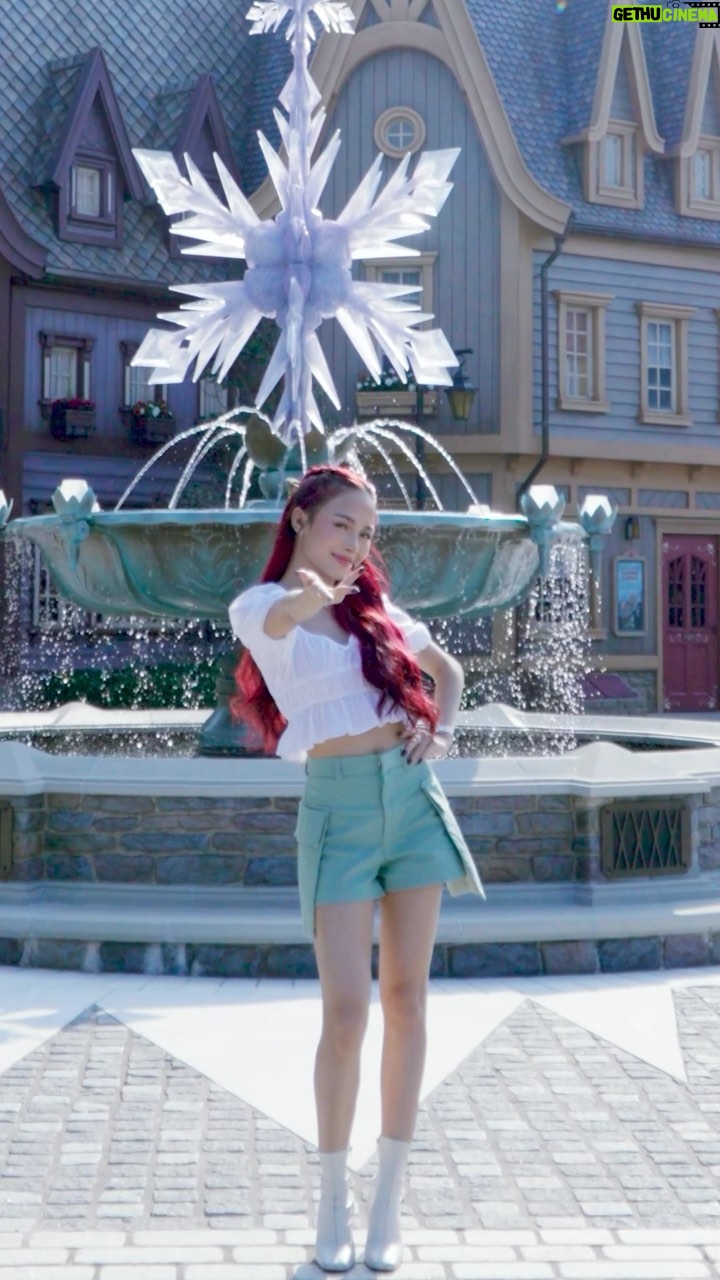 AC Bonifacio Instagram - Frozen fans! @hkdisneyland and I have a treat for y’all. 🙌🏽 It’s time to #LetItGo and experience the first and largest Frozen-themed land! I got to enjoy various views in the kingdom of Arendelle and take ✨stunning✨ photos. What are you waiting for? Go make a video like I did na rin and visit the #WorldOfFrozen at #HKDisneyland soon!