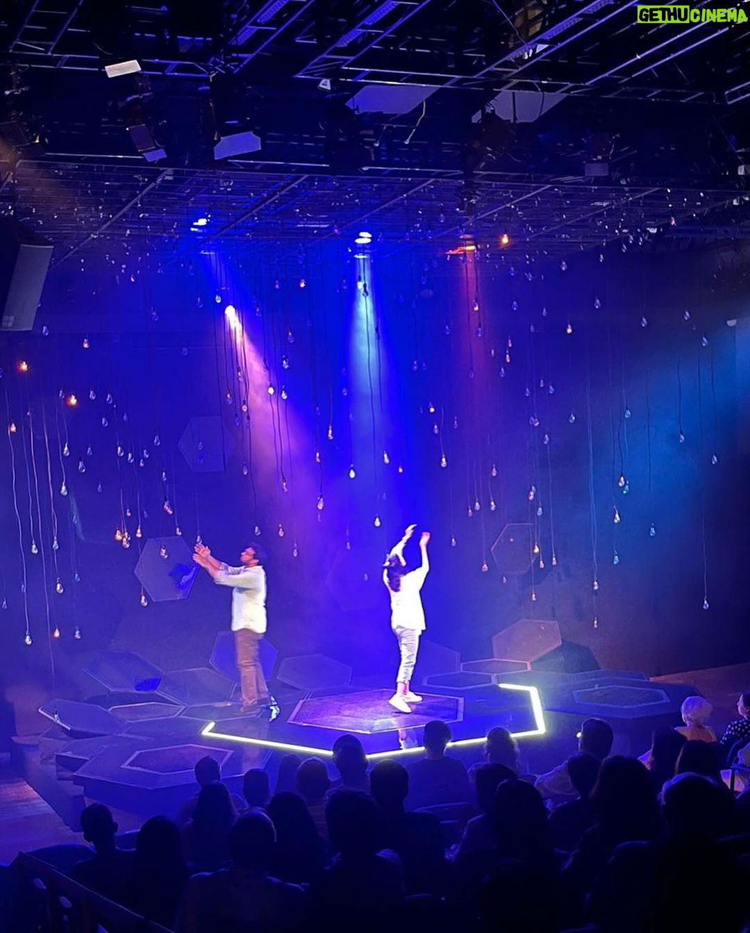 Aahana Kumra Instagram - Marianne and Roland in the multiverse we hope they find πππ₯°ππ₯ΉπββοΈππ©ββ€οΈβπβπ¨π Here are some photos from our beautifully lit set! #ArghyaLahiri and @yaelcrishna you genuis!! πβοΈπ₯Ή #Constellations running successfully at @ncpamumbai Directed by @bguthrie01 and written@by Nick Payneπ And our pillars @dipnaa @saatvikanta @avafrin @radhikajhaveri #rahul #richard #sushma #binaifer π₯Ήππ₯°ππππββοΈ And my one and only @realkunaalroykapur ππ₯°πΈπππ . . . #play #theatre #naataklife #theatrelife #ncpa #aahanakumra #kunaalroykapur #sunday #sundayfunday NCPA Mumbai
