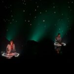 Aahana Kumra Instagram - Marianne and Roland in the multiverse we hope they find 🌌🐝🥰🎭🥹💁‍♀️😘👩‍❤️‍💋‍👨💕 Here are some photos from our beautifully lit set! #ArghyaLahiri and @yaelcrishna you genuis!! 🌌⭐️🥹 #Constellations running successfully at @ncpamumbai Directed by @bguthrie01 and written@by Nick Payne💕 And our pillars @dipnaa @saatvikanta @avafrin @radhikajhaveri #rahul #richard #sushma #binaifer 🥹💕🥰🐝🎭😘💁‍♀️ And my one and only @realkunaalroykapur 🎭🥰🌸💕🐝🌌 . . . #play #theatre #naataklife #theatrelife #ncpa #aahanakumra #kunaalroykapur #sunday #sundayfunday NCPA Mumbai