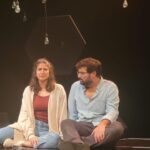 Aahana Kumra Instagram - Marianne and Roland in the multiverse we hope they find 🌌🐝🥰🎭🥹💁‍♀️😘👩‍❤️‍💋‍👨💕 Here are some photos from our beautifully lit set! #ArghyaLahiri and @yaelcrishna you genuis!! 🌌⭐️🥹 #Constellations running successfully at @ncpamumbai Directed by @bguthrie01 and written@by Nick Payne💕 And our pillars @dipnaa @saatvikanta @avafrin @radhikajhaveri #rahul #richard #sushma #binaifer 🥹💕🥰🐝🎭😘💁‍♀️ And my one and only @realkunaalroykapur 🎭🥰🌸💕🐝🌌 . . . #play #theatre #naataklife #theatrelife #ncpa #aahanakumra #kunaalroykapur #sunday #sundayfunday NCPA Mumbai