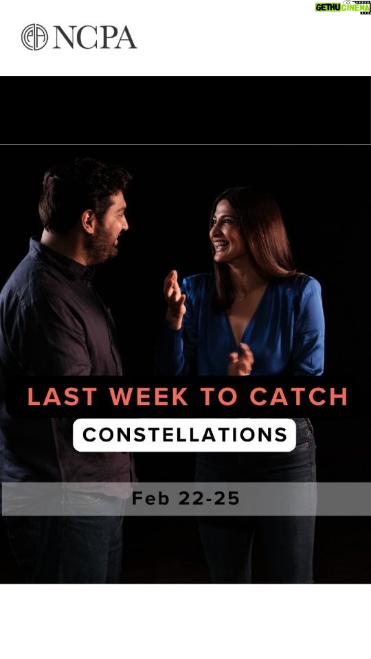 Aahana Kumra Instagram - Audiences are raving about 'Constellations' ✨ After a sold-out first week, now's your chance to catch this multiverse of love, loss & everything in between! 6 shows left. Get your 🎟 now! Book now on @bookmyshowin or click the link in bio! 🎫 Constellations 📅⏰ Feb 22 & 23 | 7:30 pm 📅⏰ Feb 24 & 25 | 4:00 pm & 7:30 pm 📍Experimental Theatre