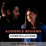 Aahana Kumra Instagram - Drumroll🥁🥁 The audience is raving about our play 'Constellations' and we could not be happier! Do not miss watching our multiversal romantic play! Grab your 20% student discount now! Promo Code: NCPASTU20 Book now on @bookmyshowin or click the link in bio! 🎫 Constellations 🗓⏰ Feb 17 & 18 | 4:00 pm & 7:30pm 🗓⏰ Feb 22 & 23 | 7:30 pm 🗓⏰ Feb 24 & 25 | 4:00 pm & 7:30 pm 📍Experimental Theatre