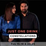 Aahana Kumra Instagram - Tag someone you want to have one drink with! Brace yourself for an unforgettable experience unlike any other with our multiversal romantic play Constellations. Book now on @bookmyshowin or click the link in bio! 🎫 Constellations 🗓⏰ Feb 15 & 16 | 7:30 pm 🗓⏰ Feb 17 & 18 | 4:00 pm & 7:30pm 🗓⏰ Feb 22 & 23 | 7:30 pm 🗓⏰ Feb 24 & 25 | 4:00 pm and 7:30 pm 📍Experimental Theatre