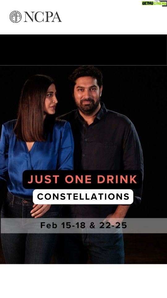Aahana Kumra Instagram - Tag someone you want to have one drink with! Brace yourself for an unforgettable experience unlike any other with our multiversal romantic play Constellations. Book now on @bookmyshowin or click the link in bio! 🎫 Constellations 🗓⏰ Feb 15 & 16 | 7:30 pm 🗓⏰ Feb 17 & 18 | 4:00 pm & 7:30pm 🗓⏰ Feb 22 & 23 | 7:30 pm 🗓⏰ Feb 24 & 25 | 4:00 pm and 7:30 pm 📍Experimental Theatre