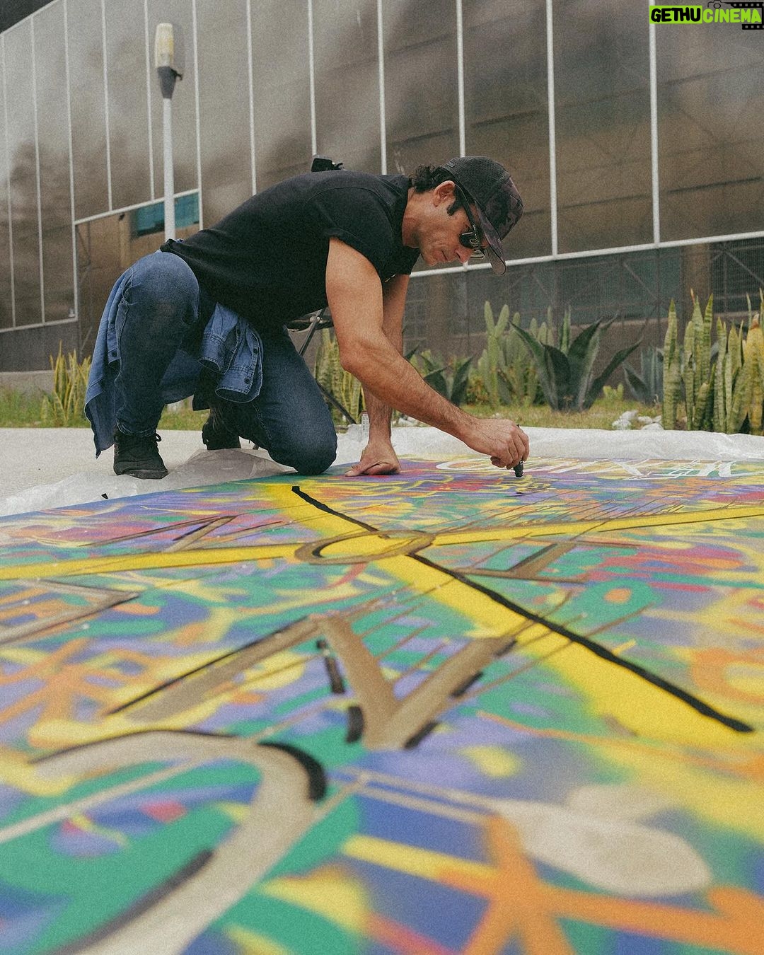 Aarón Díaz Instagram - ¿Recuerdan cuando estuvimos en Querétaro hace dos semanas? Así quedó lo que pintamos 🇲🇽🎨