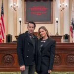 Aarón Díaz Instagram - Que orgullo ver a mi querida prima María haciendo un roll tan importante para proteger la democracia en este gran estado, California. Californians are lucky to have you looking out for them @mynameismariasn 😉 . Y que linda la acústica o no @lolaponce ?