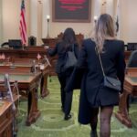 Aarón Díaz Instagram - Que orgullo ver a mi querida prima María haciendo un roll tan importante para proteger la democracia en este gran estado, California. Californians are lucky to have you looking out for them @mynameismariasn 😉 . Y que linda la acústica o no @lolaponce ?