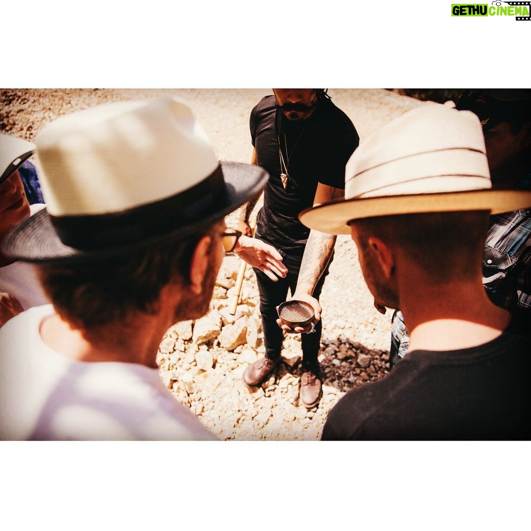 Aaron Paul Instagram - Discovering the finest Mezcal out there was an undertaking. Lots of tastings back to back all over the beautiful country side of Oaxaca. I know, poor us. Many trips and lots of Mezcal later we landed on one we found in a beautiful village surrounded by beautiful people called San Luis Del Rio. It is now a home away from home for us and could not be more grateful for the community there. We love you all and we can’t wait to see you soon and raise a glass of @doshombres with you. Many more adventures to come. Much love. 🥃 Aaron & Bryan