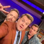 Aaron Paul Instagram - Such a good time being on your show once again! Love you @j_corden! Also, @arnettwill you are a beast. Proud to stand next to you as we slowly say goodbye to our beautifully tragic show @bojackhorseman. Thanks for having us on James. Tune in tonight to hear us talk about things. Much love. 🥃🐴