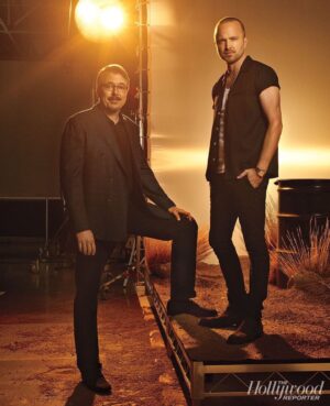 Aaron Paul Instagram - This man I am standing with (Vince Gilligan) is the reason I have a career. I would follow this man into a fire if he asked me to. That’s how much I trust him. This man gave me a chance back when nobody else would. He went to bat for me when almost everyone said I wasn’t the guy for Breaking Bad. He played his Ace by saying “Well you know what...I’m not doing the show without him”. And here we are. I love you my brother. The world will soon see the secrets that we keep. Here’s to many more years of secrets. 📷 @fwo3