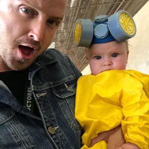 Aaron Paul Instagram - 🖤⚗️