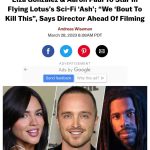 Aaron Paul Instagram - New Zealand here we come! Excited to announce that I am teaming up with @xyzfilms on yet another beautiful story. Brought to you by the incredible film maker and musical genius @flyinglotus. Leading the charge in this story is the one and only @eizagonzalez and she is going to absolutely crush it. I have known this beautiful force of nature for many years now and to be able to tackle something this massive with her is truly a dream come true. Love you girl! Ash is a next level Sci Fi drama that will be mind bending and all around fucked up and Flylo is going to blow all of our minds with this one. Thank you Jonni Remmler for writing such a powerful script for us all to dive into. Let’s get it!!! 🪐🔭🚀👩‍🚀👨‍🚀👾