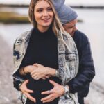 Aaron Paul Instagram – Had to do one more birthday post before the day is done. Just saw this incredible photo that my wife’s best friend/one of my best friends @samanthamarq took of lauren and I and our future baby girl. This photo Sam! Thank you for this. Also, Happy birthday angel. You are magic.