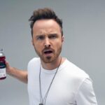 Aaron Paul Instagram - Everyone needs to stay hydrated. Even old characters you find yourself channeling on set. #Drinkoutsidethelines #Sponsor