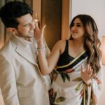 Aashna Shroff Instagram - Kasam se, every day is Valentine’s with you @armaanmalik ❤️ Can’t believe I get to call this goofball my fiancée! Here’s to laughing and arguing with you forever 🥰