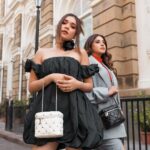 Aashna Shroff Instagram - Fashion, best friends and @charleskeithofficial’s new Valentine’s collection; a match made in heaven! We are both carrying the Nezu Quilted Heart Print Bags and step into romance with the elegant Dahlia Padded Quilted Heart-Print Sandals ❤️ #CharlesKeith_IN #ad