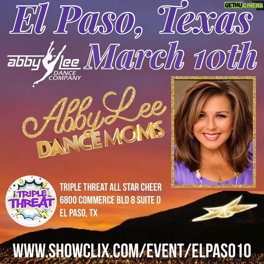 Abby Miller Instagram - Catch me in a city near you!!! 😉 Details below 👇 #aldcalways ✨March 10th: El Paso, TX ✨March 11th: Universal City, TX ✨March 12th: San Antoniox, TX ✨March 13th: McAllen, TX ✨March 15th-18th: Mexico City Register at the link in my bio! 👍🏼 #aldc #abbylee #abbyleemiller #abbyleedancecompany #dancemoms #leaveitonthedancefloor #madhouse #texas #mexico #abbyleeontour #askabby