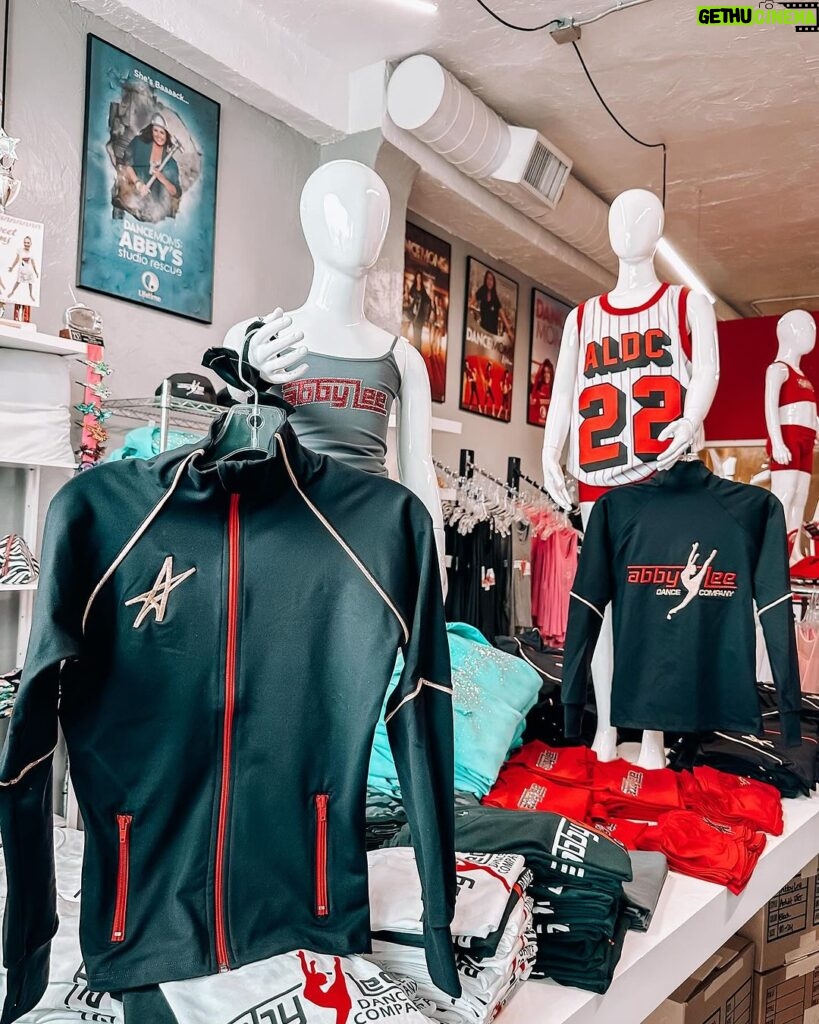 Abby Miller Instagram - Happy Friday! Stop by #ALDCLA to shop your very own #ALDC Team Jackets before they’re gone ✨🏆 available online at store.abbyleedancecompany.com 🛍️ 🕐Open Friday & Saturday 11am-4pm CLOSED Sunday 📍11316 Santa Monica Blvd, Los Angeles CA 📞: 310-445-6400 💌info@abbyleedancecompany.com #aldc #abbylee #aldclosangeles #abbyleedancecompany #aldcalways #aldclosangeles #dancemoms #madhouse #leaveitonthedancefloor #ladancer #ladancers #losangeles Los Angeles, California