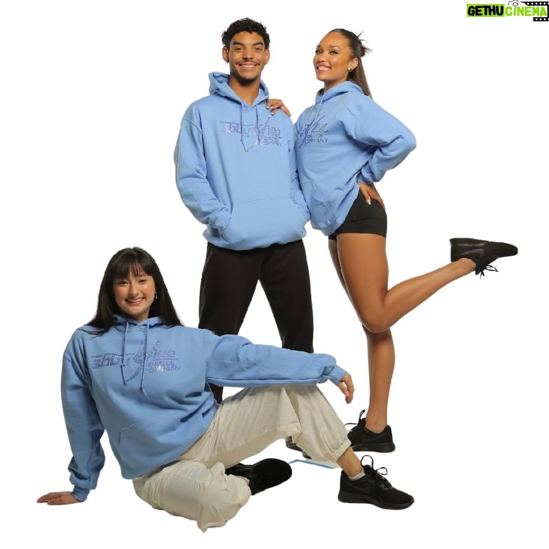 Abby Miller Instagram - AVAILABLE NOW: #ALDC Limited Edition Blue Rhinestone Hoodies β¨π store.abbyleedancecompany.com #aldc #aldcla #aldcalways #abbyleeapparel #abbylee #madhouse #dancemoms #leaveitonthedancefloor Los Angeles, California