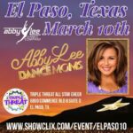 Abby Miller Instagram - This IS Texas! I’m so excited to head back to see my friends in El Paso, Universal City, San Antonio, McAllen & then head back to Mexico in Mexico City ☀️👏🏼 let’s dance! Pick a tour stop by clicking the link in my bio! #aldcalways #abbylee #abbyleemiller #abbyleedancecompany #texas #dancemoms #madhouse #leaveitonthedancefloor #mexico