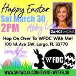Abby Miller Instagram - Where will I see you this coming weekend? Which class is best for you? Link in Bio for all tickets! On Zoom Good Friday for a more in-depth intense technique class; balance, strength, control, flexibility, & alignment along with my own jazz L&F barre and a whole Turn Tech Class with my friend Joelle? On Zoom Holy Saturday for my flexibility warm-up, basic acrobatics for beginners and intermediate students to learn proper terminology, as well as how to do all the basic tricks you need to know. Then a more advanced acrobatic class working on back Valdez, headspring, front and back handspring and side aerial variations? In Class - LIVE at the West Florida Dance Company in Largo Florida (Tampa area)? Get your picture taken with me, an autographed 8 x 10 photo and a proper warm-up, L&F, technique class, and jumps & turns? Hippity Hoppity Easter’s On It’s Way!!! #abbyleedancecompany #abby #abbyleemiller #abbylee #aldc #aldcla #dance #zoom #class #easter #springbreak #saturday #goodfriday #filtersover50 #dancemoms #season9