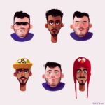 Abdullah Algafari Instagram - شكراً عالرسمة 😂حبيتها صح اني اشبه روني شوي بس عوافي ، وتقبل الله منى ومنكم صالح الأعمال في هذا اليوم المبارك ❤️ @rshadraw