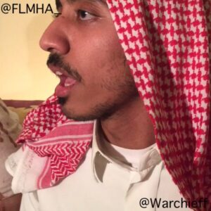 Abdullah Algafari Instagram - ابوي اذا ناداني يراضيني ويقول كله عشان مصلحتك @warchieff Makeup by : @sarah_wad3ani