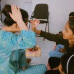 Abha Paul Instagram - Celebrating Navami with divine blessings and a feast for the Kanya. #NavamiVibes 🕉️🙏🏻