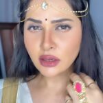Abha Paul Instagram - Just playing my part in the cosmic play, as Krishna guides the way! 🌟 #DivineKrishna #KrishnaReel