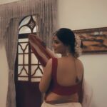 Abha Paul Instagram - Spicing up the ‘gram with some South Indian swag! 🌶️ #SouthIndianStyle #SouthernCharm #DesiSwag #SouthIndianFashionista