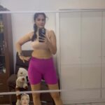 Abha Paul Instagram - “Sweat now, shine later. Here’s a glimpse of my before and after workout transformation.” 💪 #FitnessJourney #BeforeAndAfter #BodyTransformation