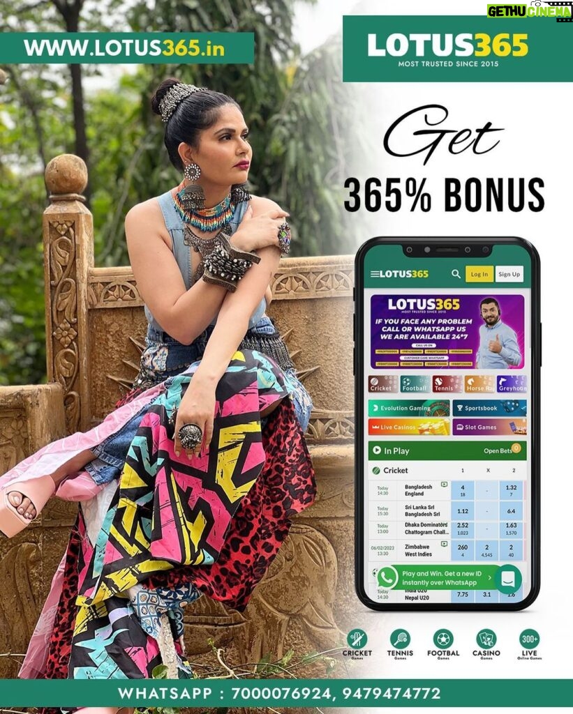 Abha Paul Instagram - @Lotus365world www.lotus365.in Register Now To Open Your Account Msg Or Call On Below Number's Whatsapp - +9194777 77302 +9193434 29343 +9193432 41313 Call On - +91 8297930000 +91 8297320000 +91 81429 20000 +91 95058 60000 LINK IN BIO 😎 Disclaimer- These games are addictive and for Adults (18+) only. Play on your own responsibility.