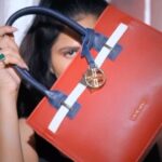 Abha Paul Instagram - Red alert! Turning heads with my LAVIE bag. When style meets substance, it’s a match made in heaven! Bag👜 #bag @lavieworld #coordinate by @fashket_by_vrinda #LavieLifestyle #RedHotChic #BagOfTheDay #StyleStatement #FashionForward