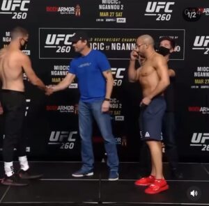 Abu Azaitar Instagram - Weigh-in done💪🏼الحمدلله