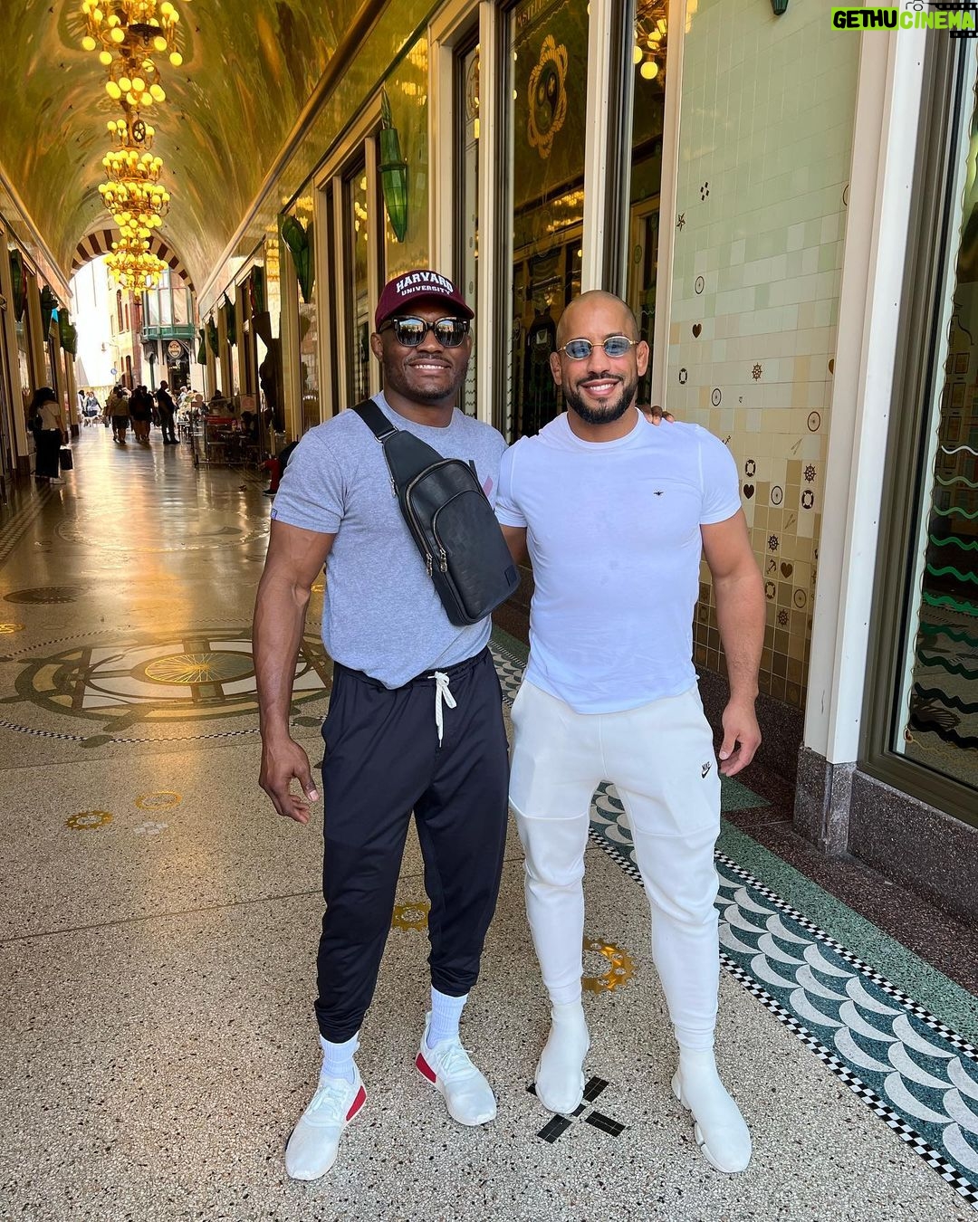 Abu Azaitar Instagram - Back together with my brother @usman84kg here in Amstrdam π€²πΌπ²π¦π³π¬ Amsterdam, Netherlands