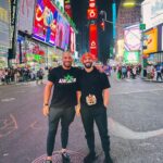 Abu Azaitar Instagram - NewYork, Madison Square Garden, Fight week . HERE WE ARE 💪🏽 #MayAllahGiveUsTheVictory Times Square, New York City