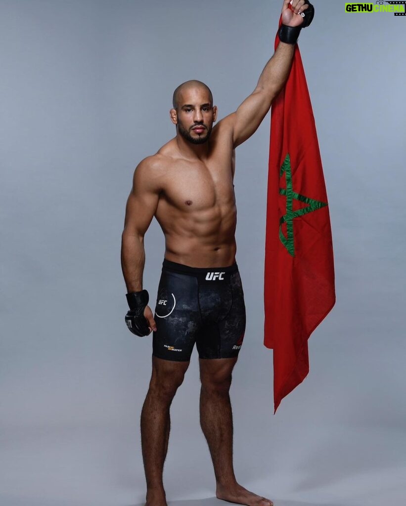 Abu Azaitar Instagram - Can’t wait to get back to the cage and raise the flag of my beloved country 🇲🇦