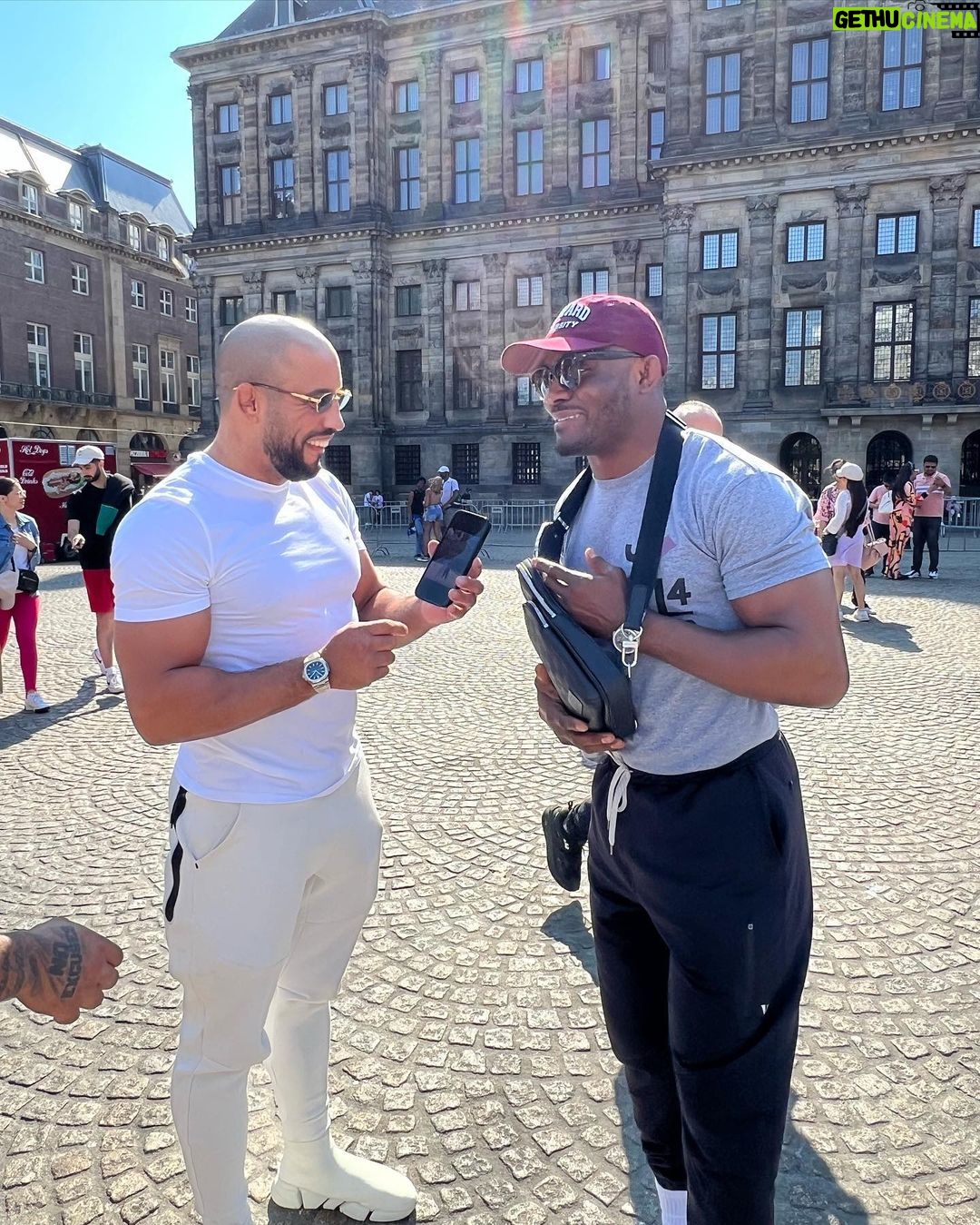 Abu Azaitar Instagram - Back together with my brother @usman84kg here in Amstrdam π€²πΌπ²π¦π³π¬ Amsterdam, Netherlands