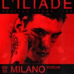 Achille Lauro Instagram - BIGLIETTI DISPONIBILI ORAA su TicketOne in CONCERTO a ROMA e MILANO al PALAZZO DELLO SPORT e al FORUM per celebrare insieme 10 ANNI DEI RAGAZZI MADRE. SPECIAL GUEST @bossDoms “ RAGAZZI MADRE - L’ ILIADE “ Link TicketOne in Bio Photographer my homie @jessedraxler