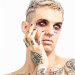 Achille Lauro Instagram - San Valentino & Calze a rete👠🖤