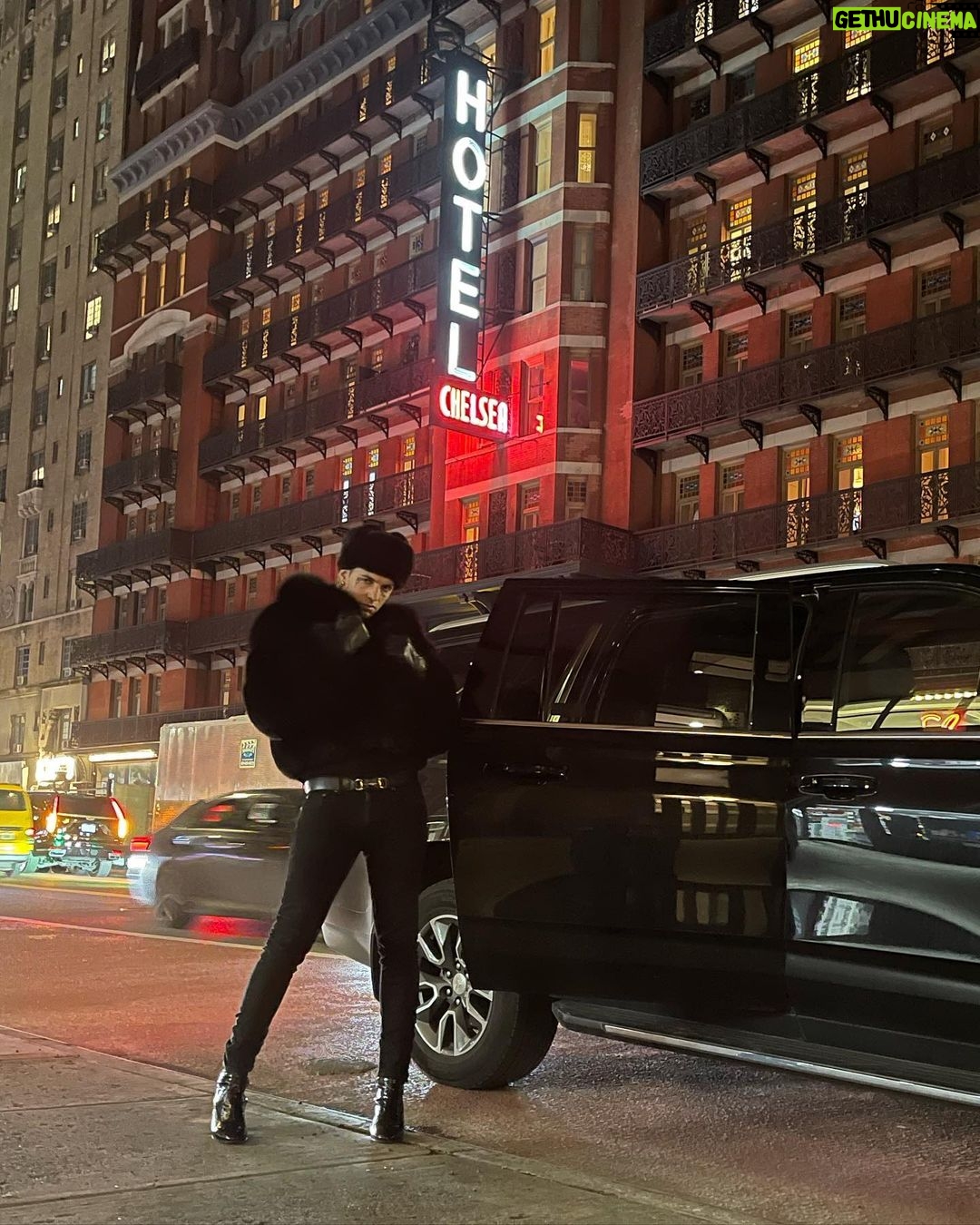 Achille Lauro Instagram - Vodka Liscia. Chelsea Hotel, Ny New York City