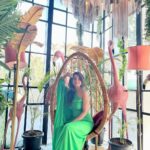 Adaa Khan Instagram – Embracing my inner Flamingo 🦩 
.
.
👗- @kina.label
🤝- @vblitzcommunications 
#InstaGood #IGgram #instavibes #goodvibes #vacationtime #travel #adaakhan