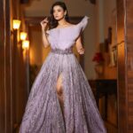 Adaa Khan Instagram – Glittery… Shimmery!! 💜💜
.
.
📸: @sk_.click 
💄: @mehekuuu
👗: @ritussecondskin 
📍: @bookrecce.locations 
.
.
#fashiongram #style #instadaily #lookbook #mondaymagic #fashionlikeadaa #adaakhan 
[Fashion, Gowns, Outfit Inspiration, Glam]