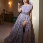 Adaa Khan Instagram – Glittery… Shimmery!! 💜💜
.
.
📸: @sk_.click 
💄: @mehekuuu
👗: @ritussecondskin 
📍: @bookrecce.locations 
.
.
#fashiongram #style #instadaily #lookbook #mondaymagic #fashionlikeadaa #adaakhan 
[Fashion, Gowns, Outfit Inspiration, Glam]