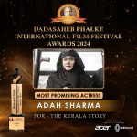 Adah Sharma Instagram - Adah Sharma’s captivating portrayal in “Kerala Stories” has not only won hearts but also the prestigious title of Most Promising Actress at DPIFF. Her talent and dedication shine bright, inspiring us all. Congratulations, Adah, on this remarkable achievement! Your journey is a testament to your passion and artistry. Here’s to many more milestones ahead! #DPIFF #AdahSharma #MostPromisingActress