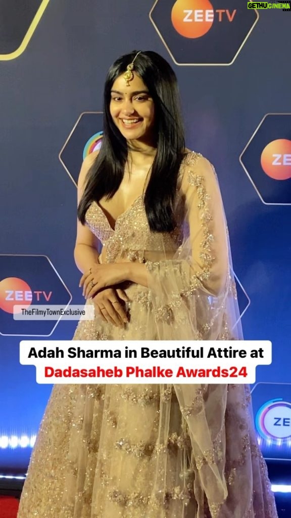 Adah Sharma Instagram - Beautiful #AdahSharma Looks Extra Beautiful in Traditional Style at #DadaSahebPhalkeAwards24 #adahsharma #adahsharma_arabfc #adahsharmahot #adahsharmabeauty